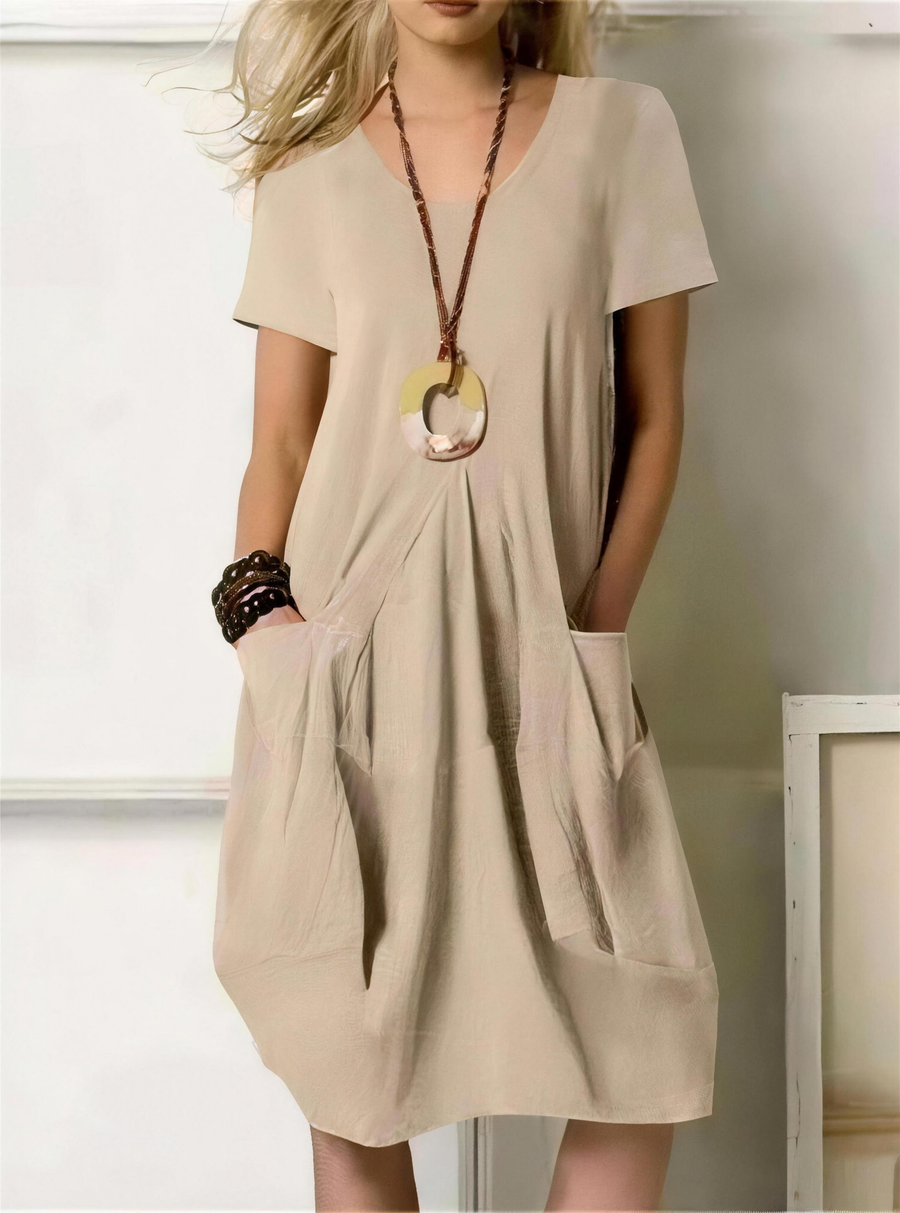 Kwani Easy Casual Flow Dress - 4K - 1